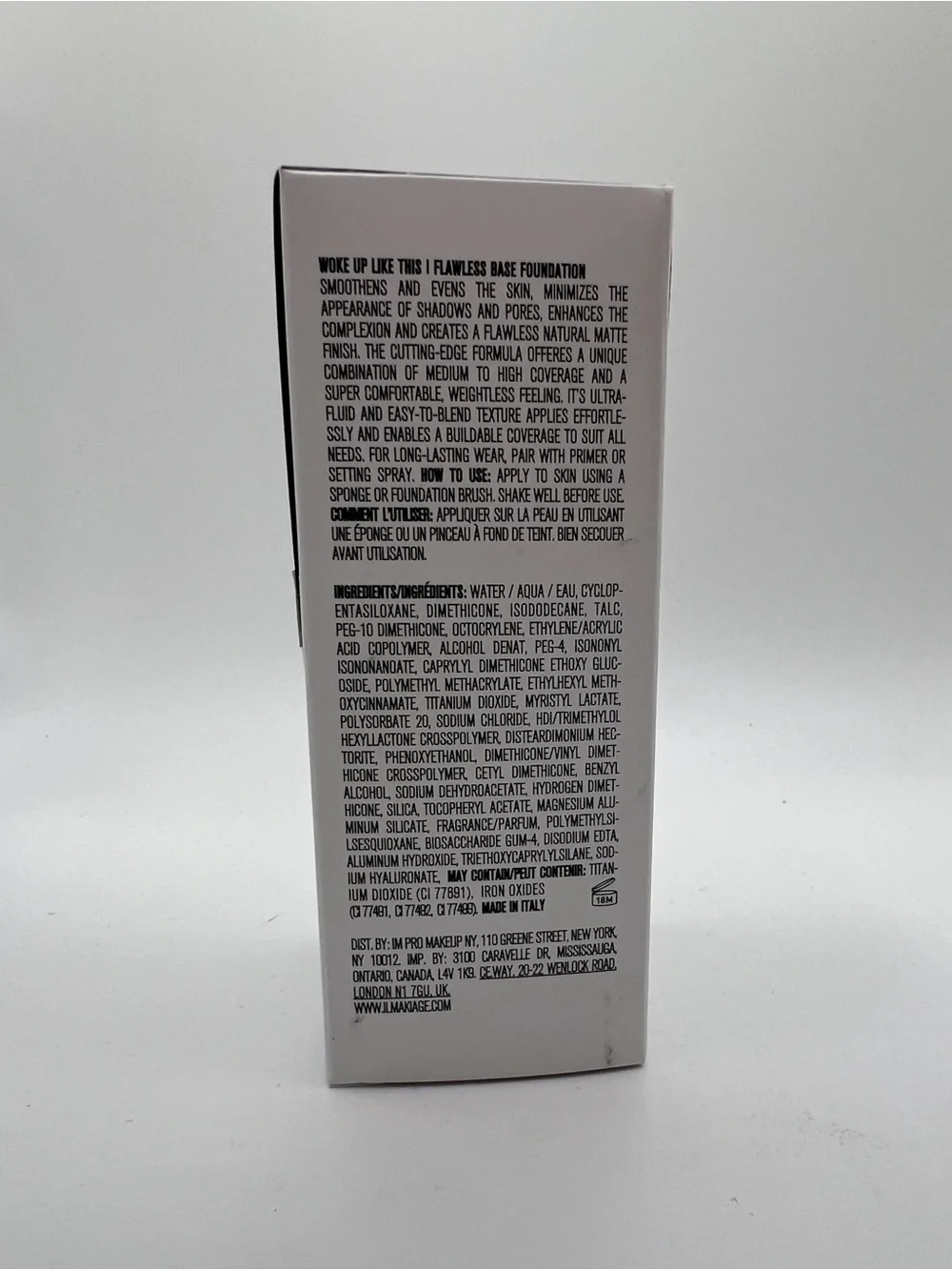 Il Makiage 215 Woke Up Like This Flawless Base Foundation Deep Neutral Undertone